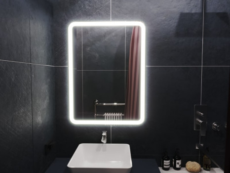 Зеркало для ванной с подсветкой Бельви 75х160 см